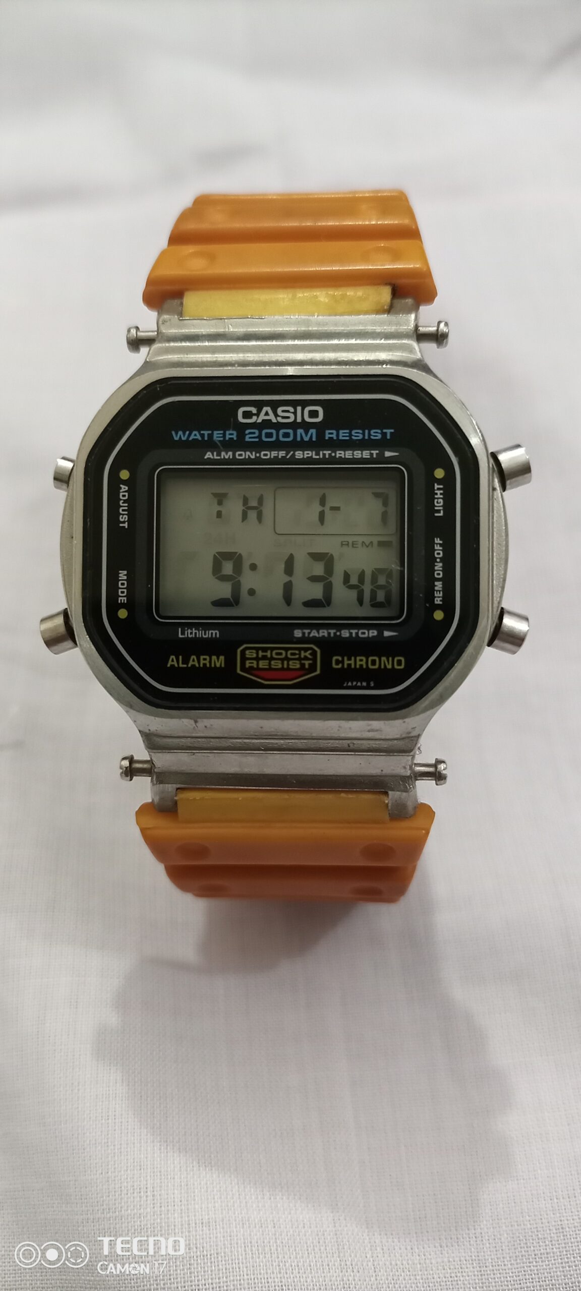 Casio DW-5600 Yellow Japan A 691