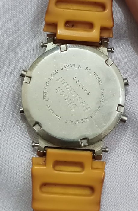 Casio DW-5600 Yellow Japan A 691