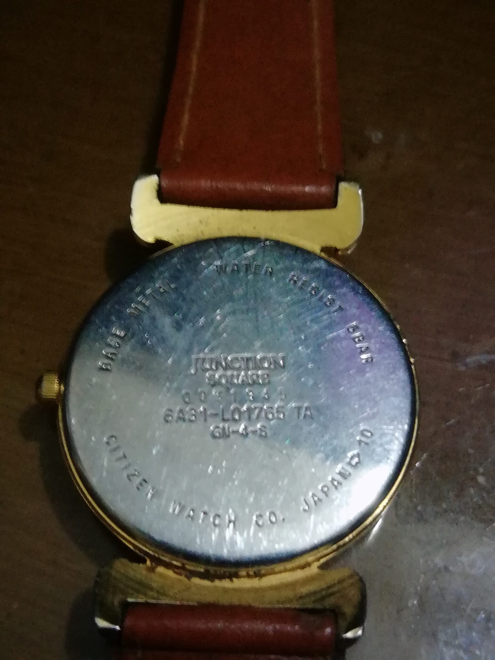 Citizen Vega Junction Sapphire Glass 6A31-L01765 TA