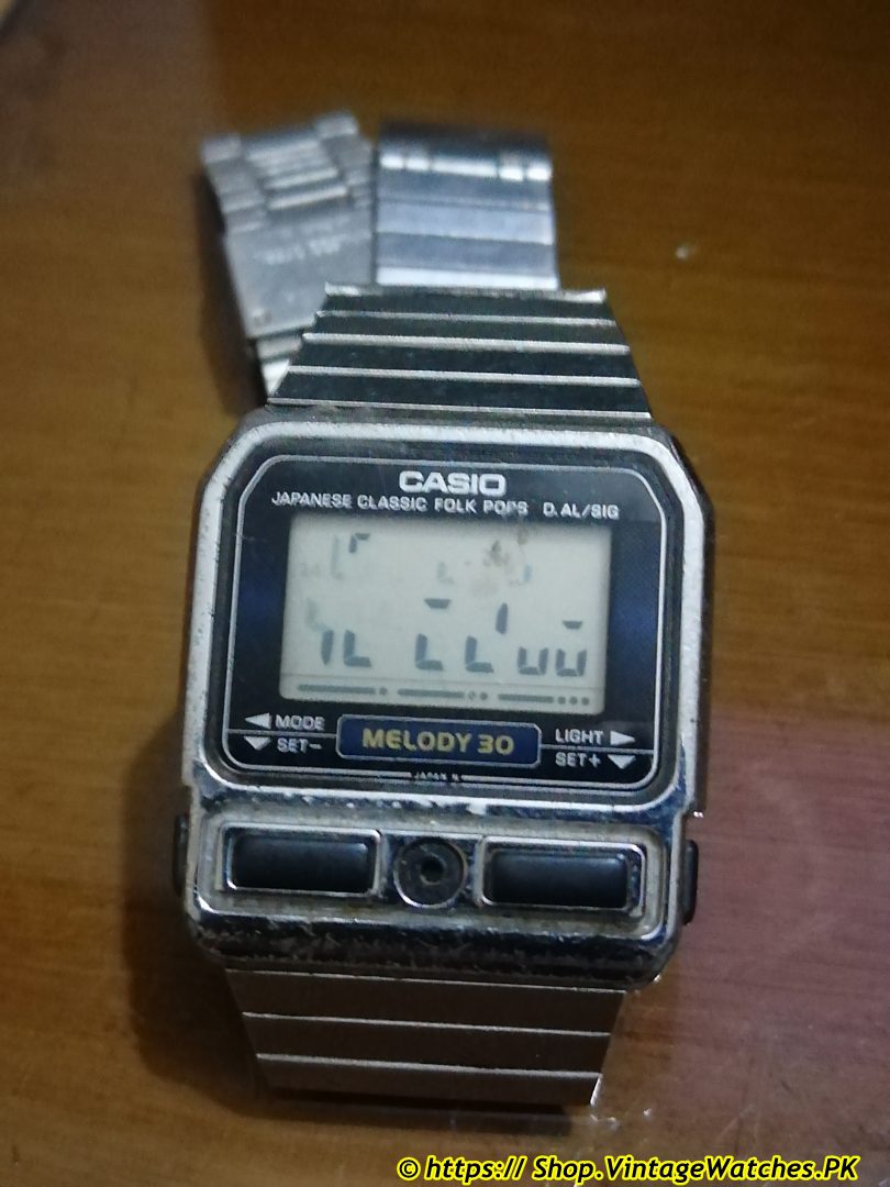 Melody, M-302, Alarm, Casio
