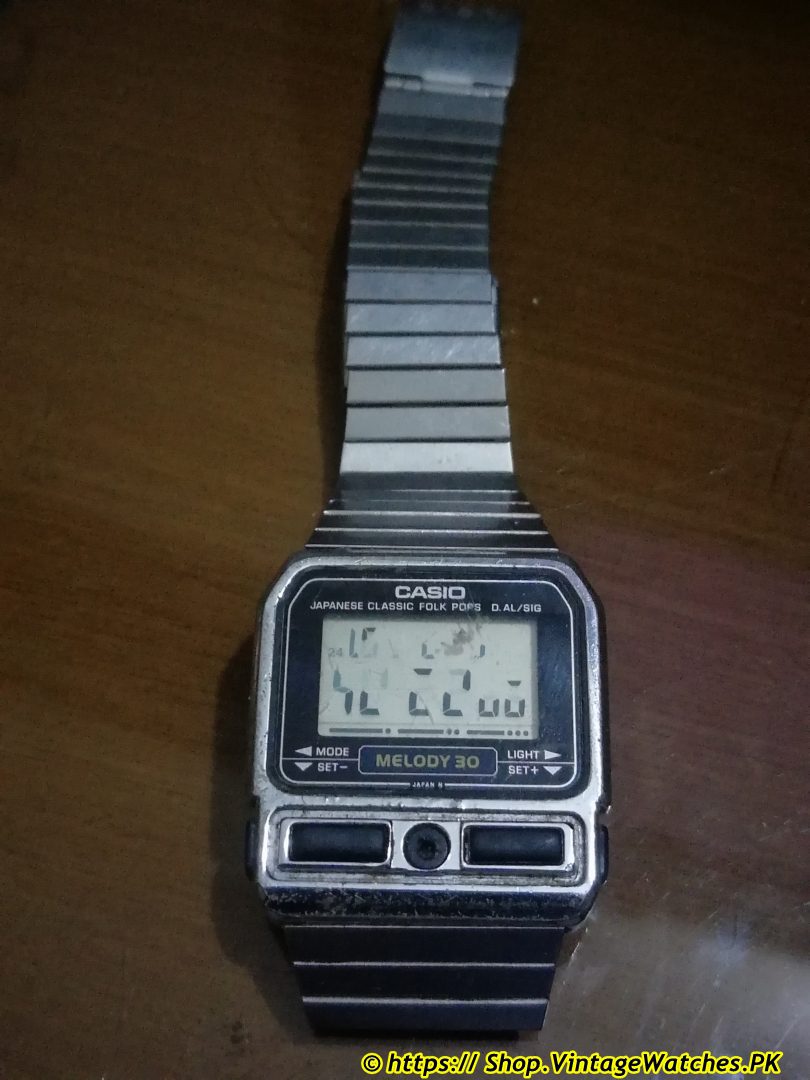 Melody, M-302, Alarm, Casio
