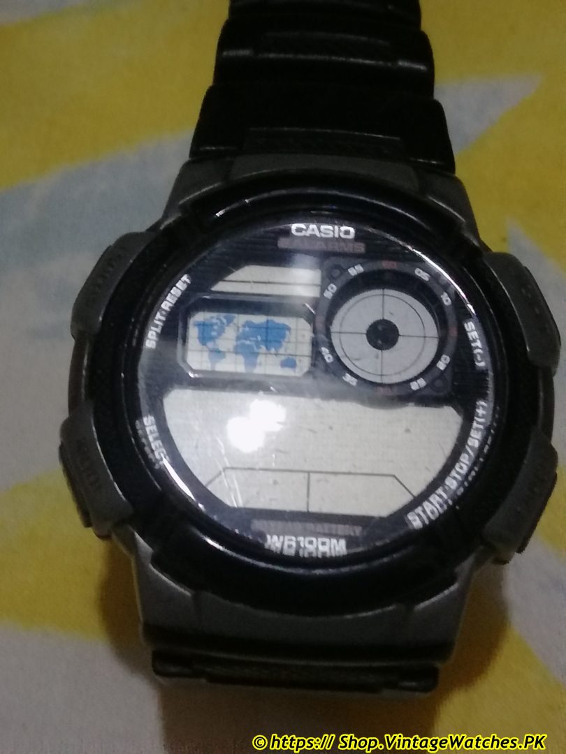 Casio AE-1000W WorldTime Digital LCD Watch