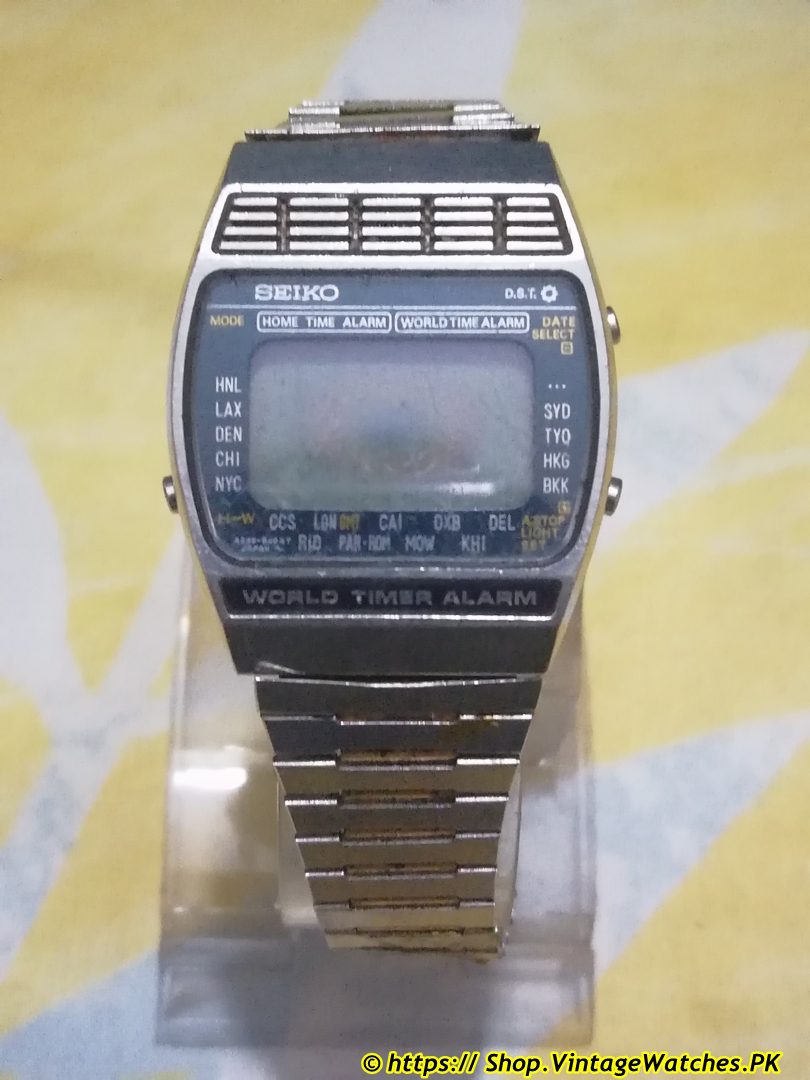 Seiko WorldTime & MAP Alarm Chronograph, Seiko A239-5010