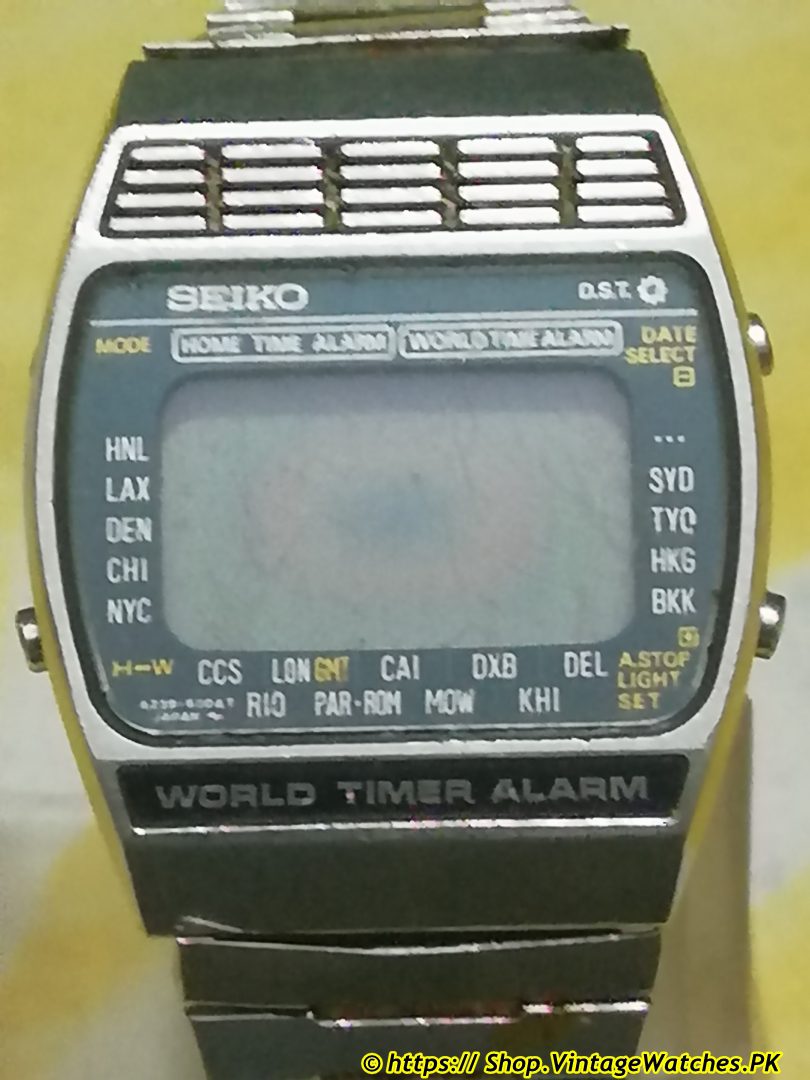 Seiko A239-5010, Seiko WorldTime & MAP Alarm Chronograph