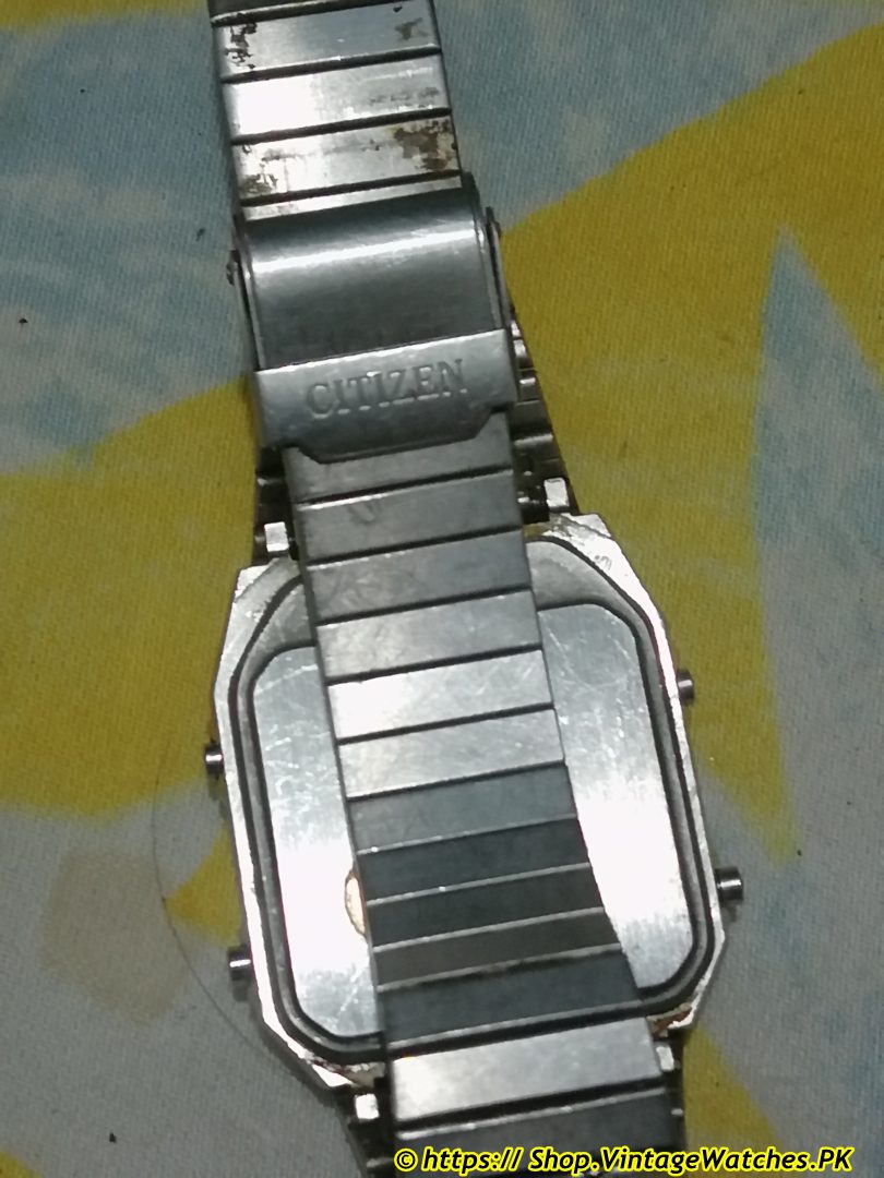 1980s Vintage Rare Citizen Quartz Ana-digi Temp 8982 LCD Watch - Image 3