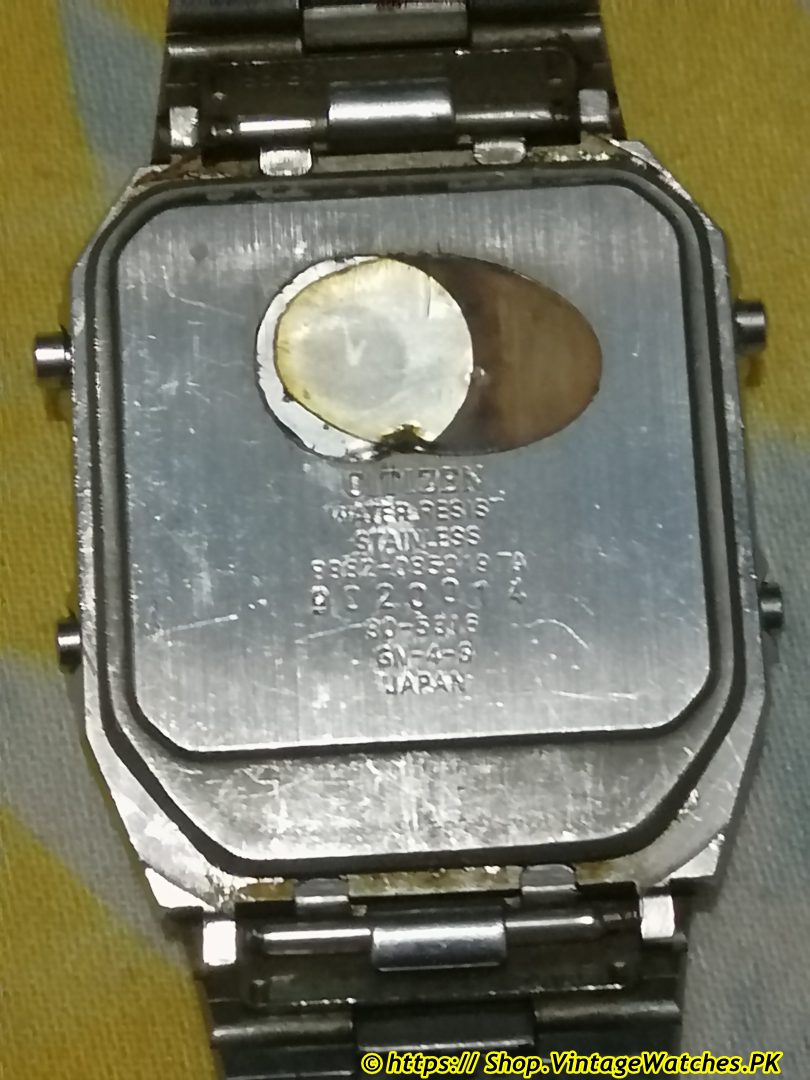 Citizen Quartz Ana-digi Temp 8982-085019 TA LCD Watch