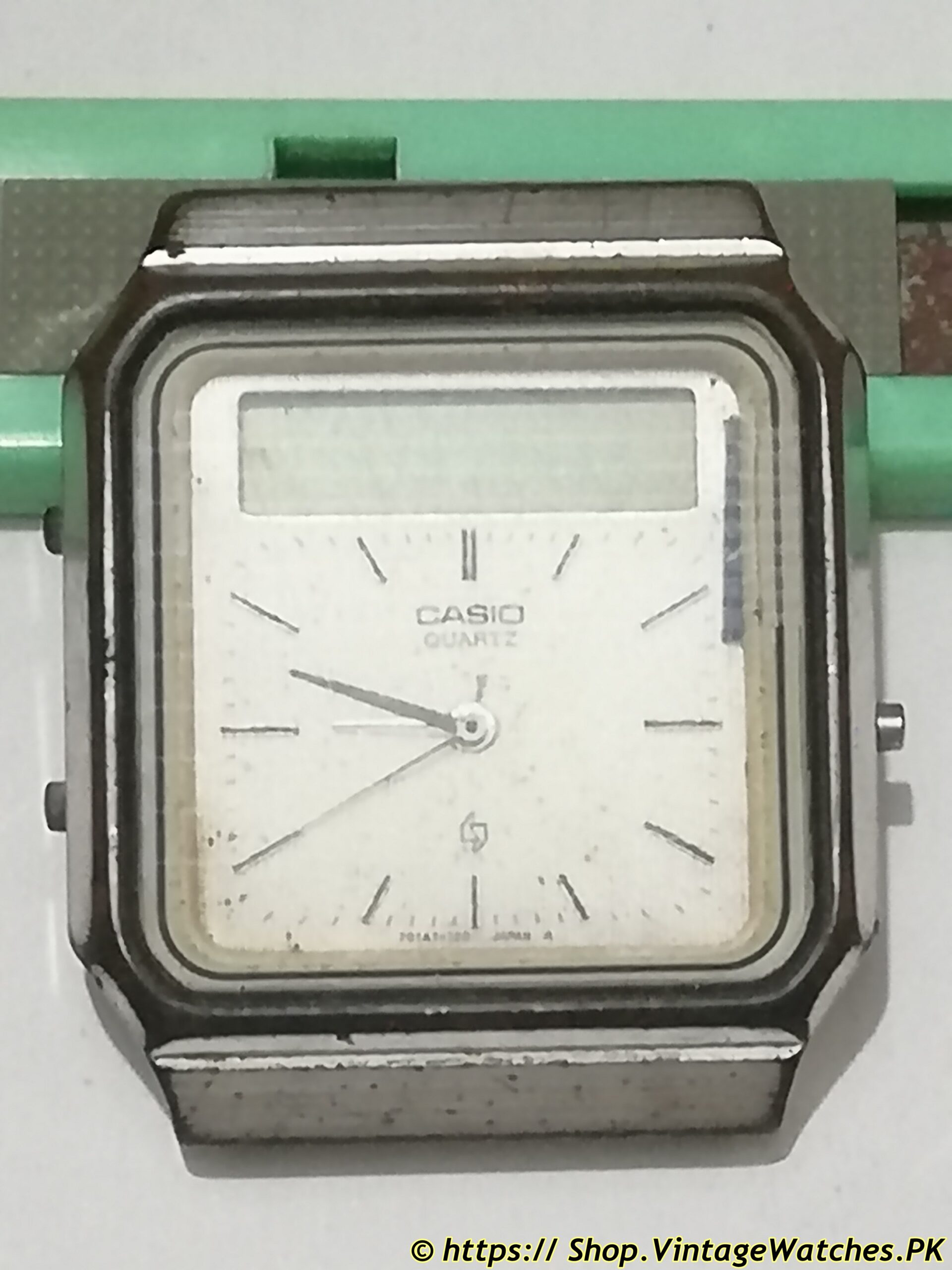 Casio Janus Touch Screen AT-550 Calculator Ana-Digi LCD watch