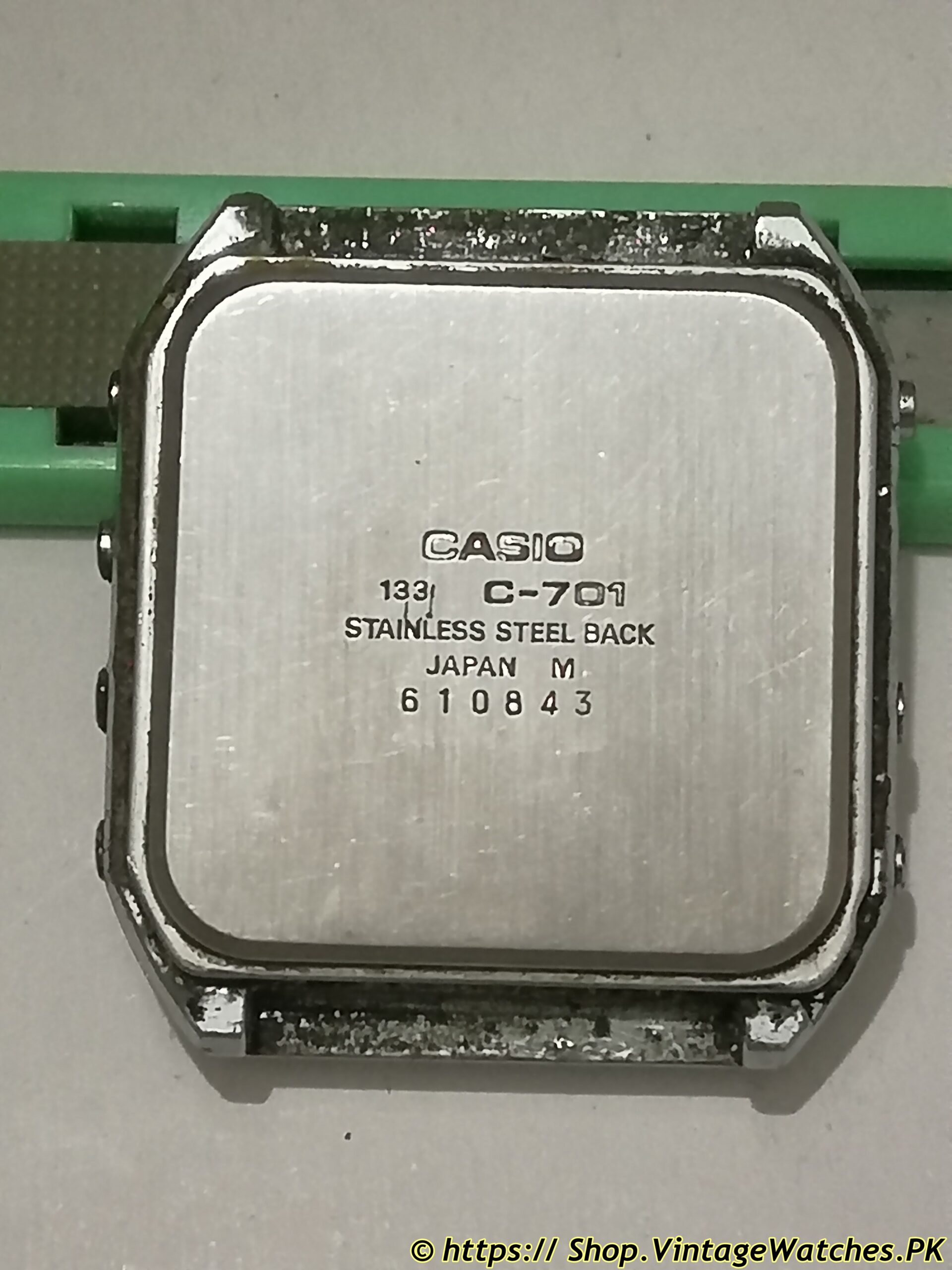 1980s Classic Retro Casio Calculator C-701 Digital LCD Watch