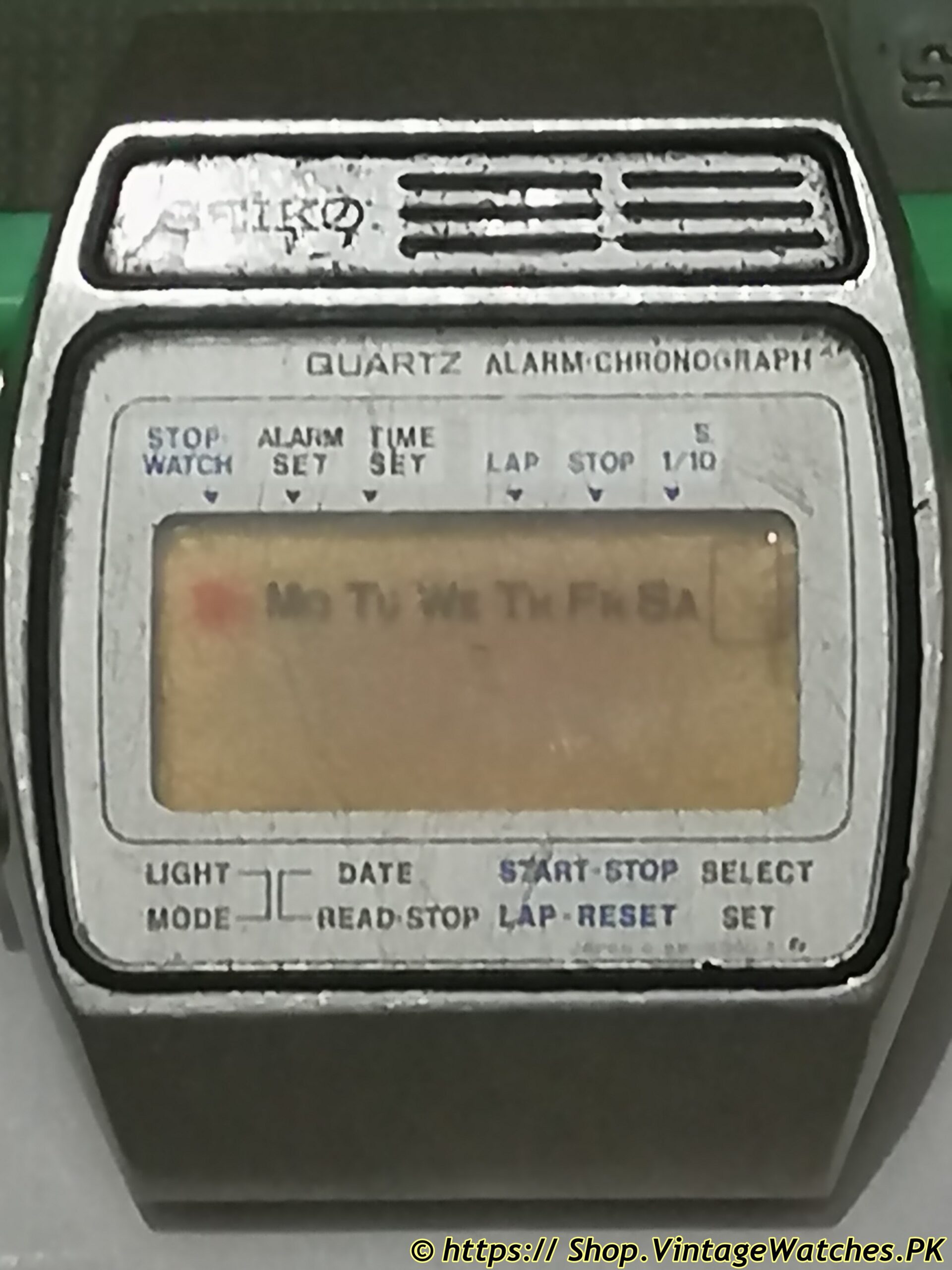 1980s Vintage Seiko A158-5000 Digital LCD Watch - Image 2