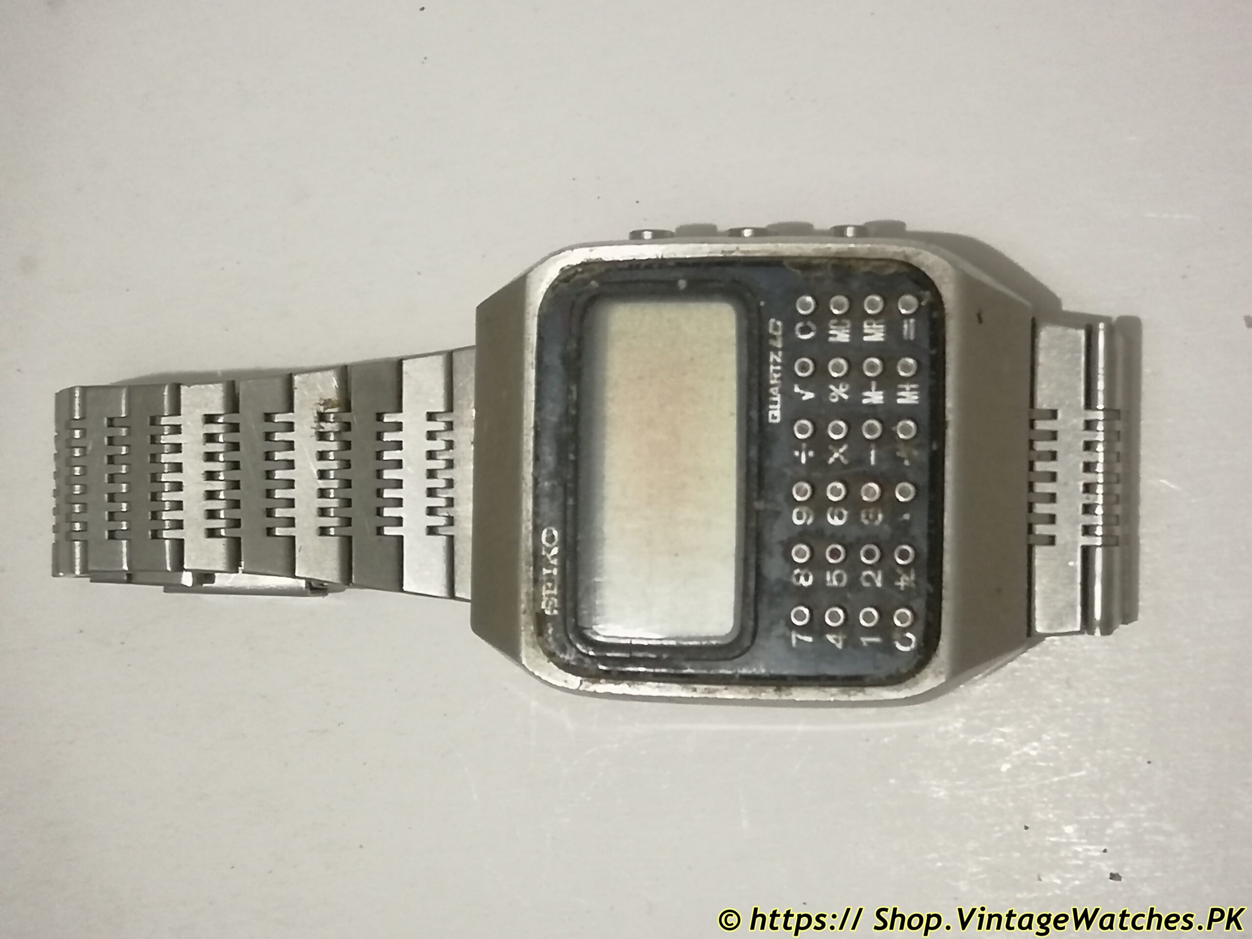 Seiko C153-5007 Calculator Digital LCD Watch