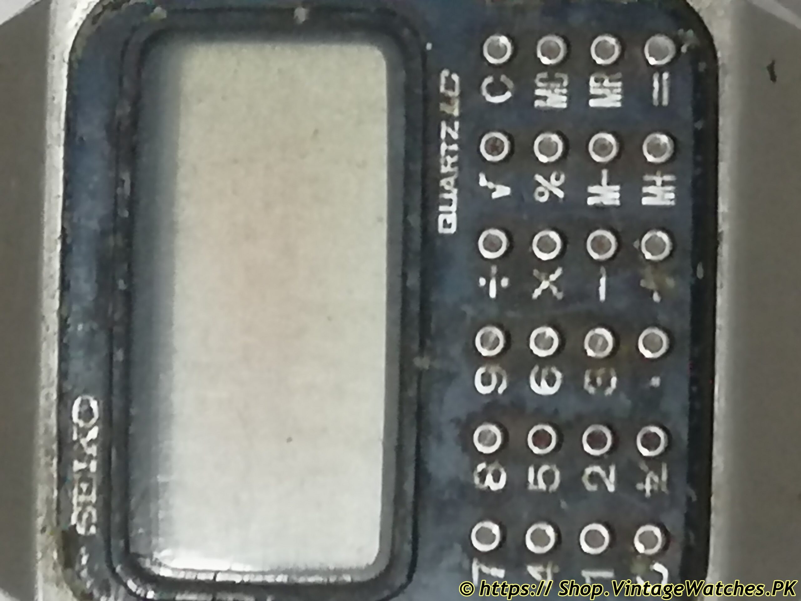 Seiko C153-5007 Calculator Digital LCD Watch