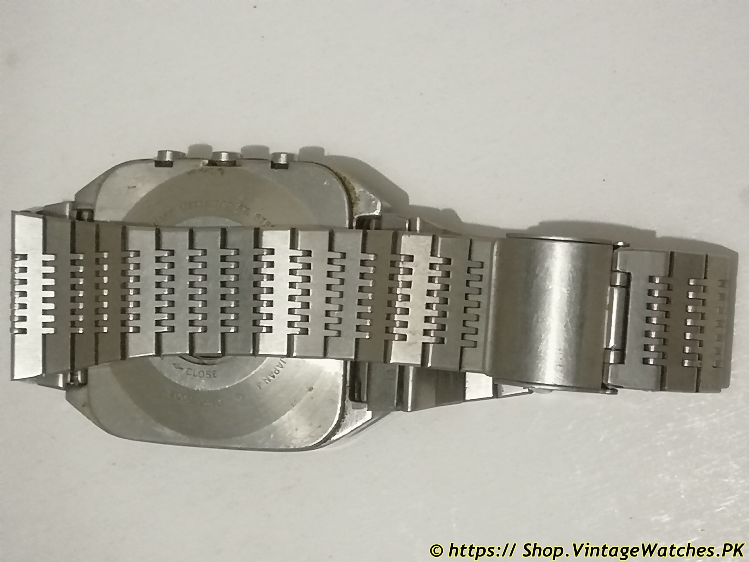 1970s Vintage Rare Seiko C153-5007 Calculator Digital LCD Watch - Image 4