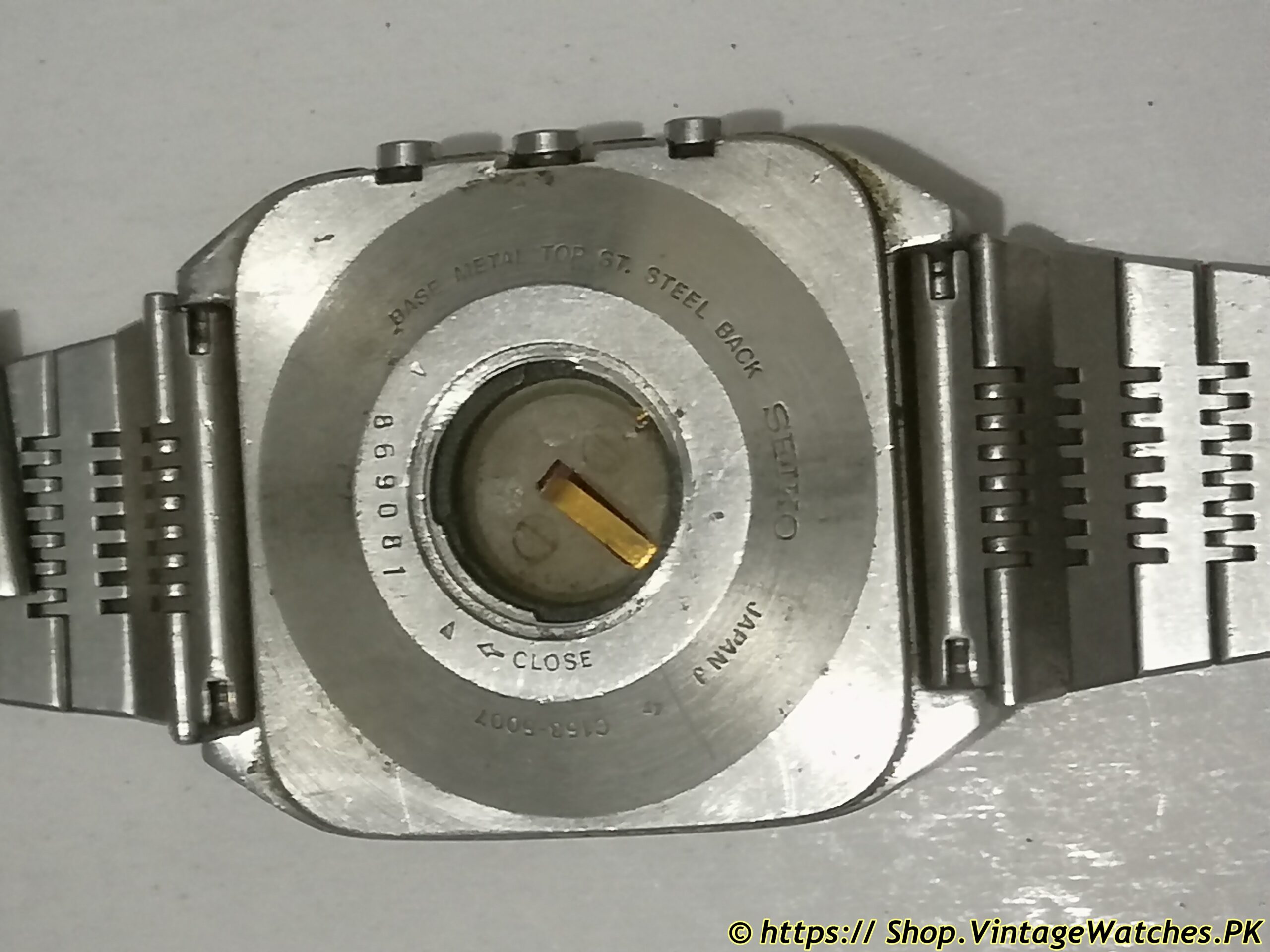 1970s Vintage Rare Seiko C153-5007 Calculator Digital LCD Watch - Image 3