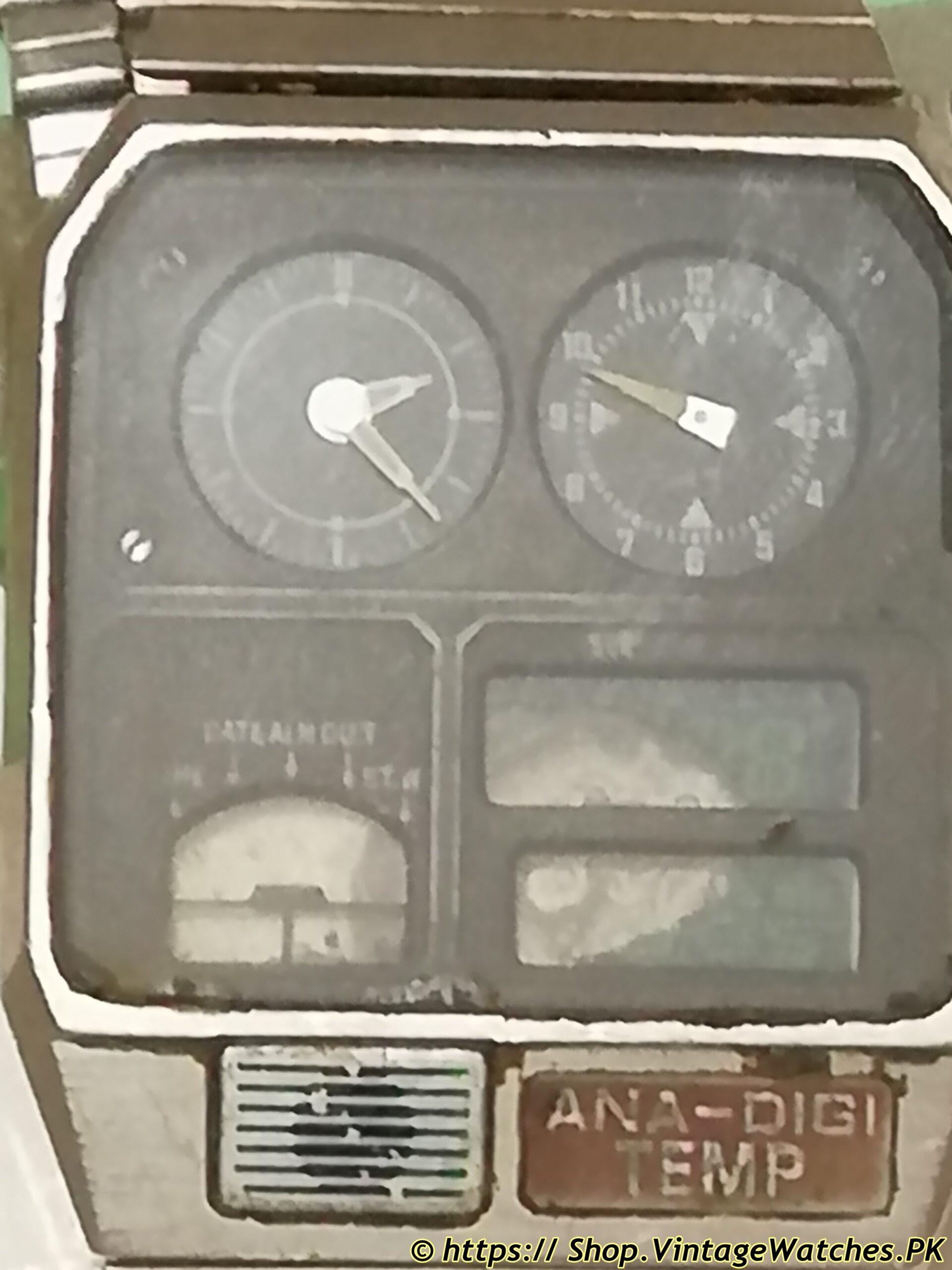 Vintage Citizen Ana Digi Temp 8982 Mens Digital Watch - Image 2