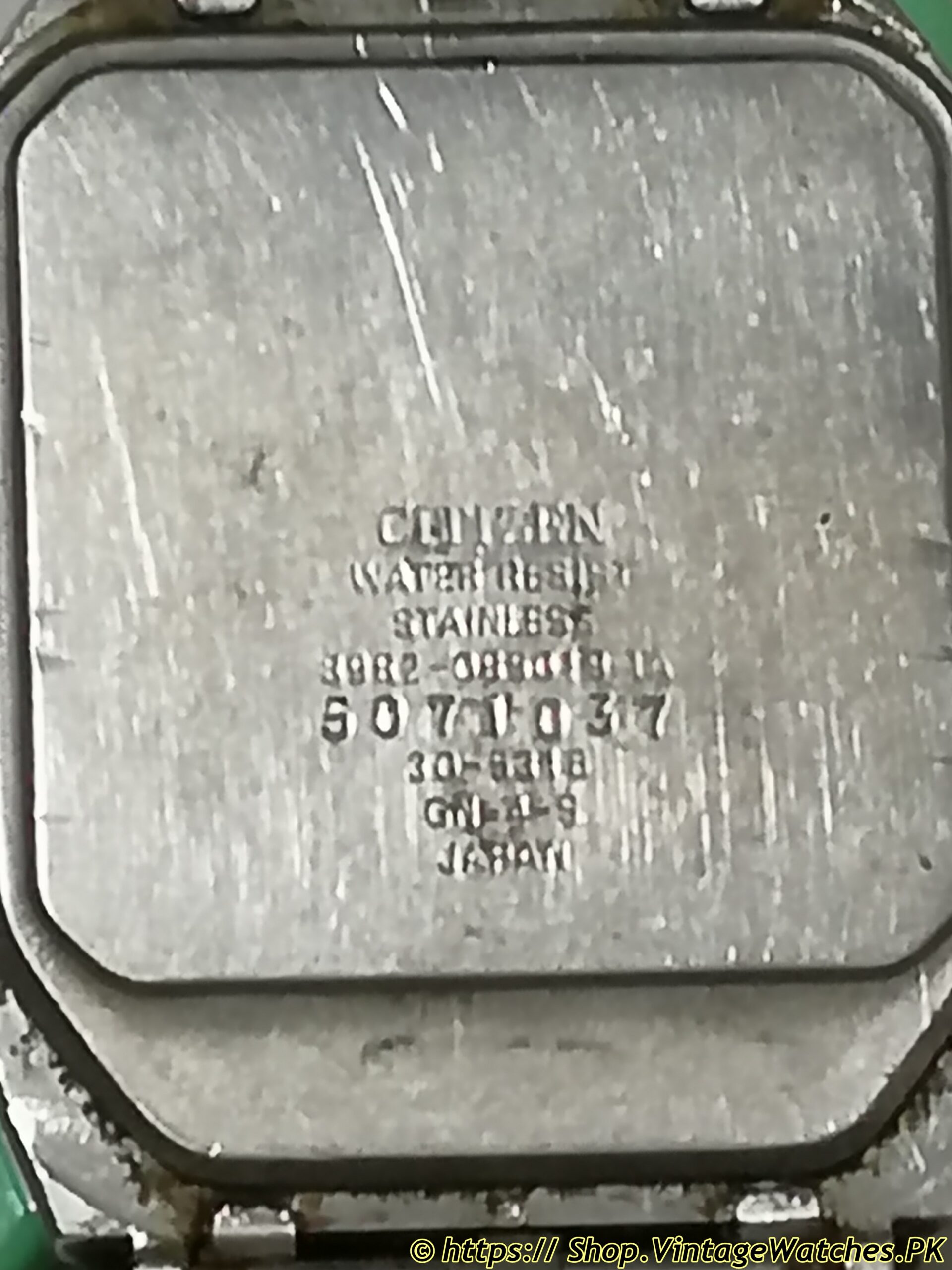 Vintage Citizen Ana Digi Temp 8982 Mens Digital Watch - Image 4