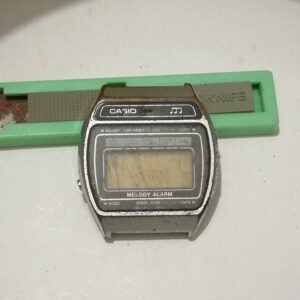 1980s Casio Melody Alarm 82 M-1230 Quartz Digital Vintage Men's Watch