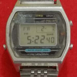 1980s Vintage CASIO H101 Marlin module 106 digital LCD watch