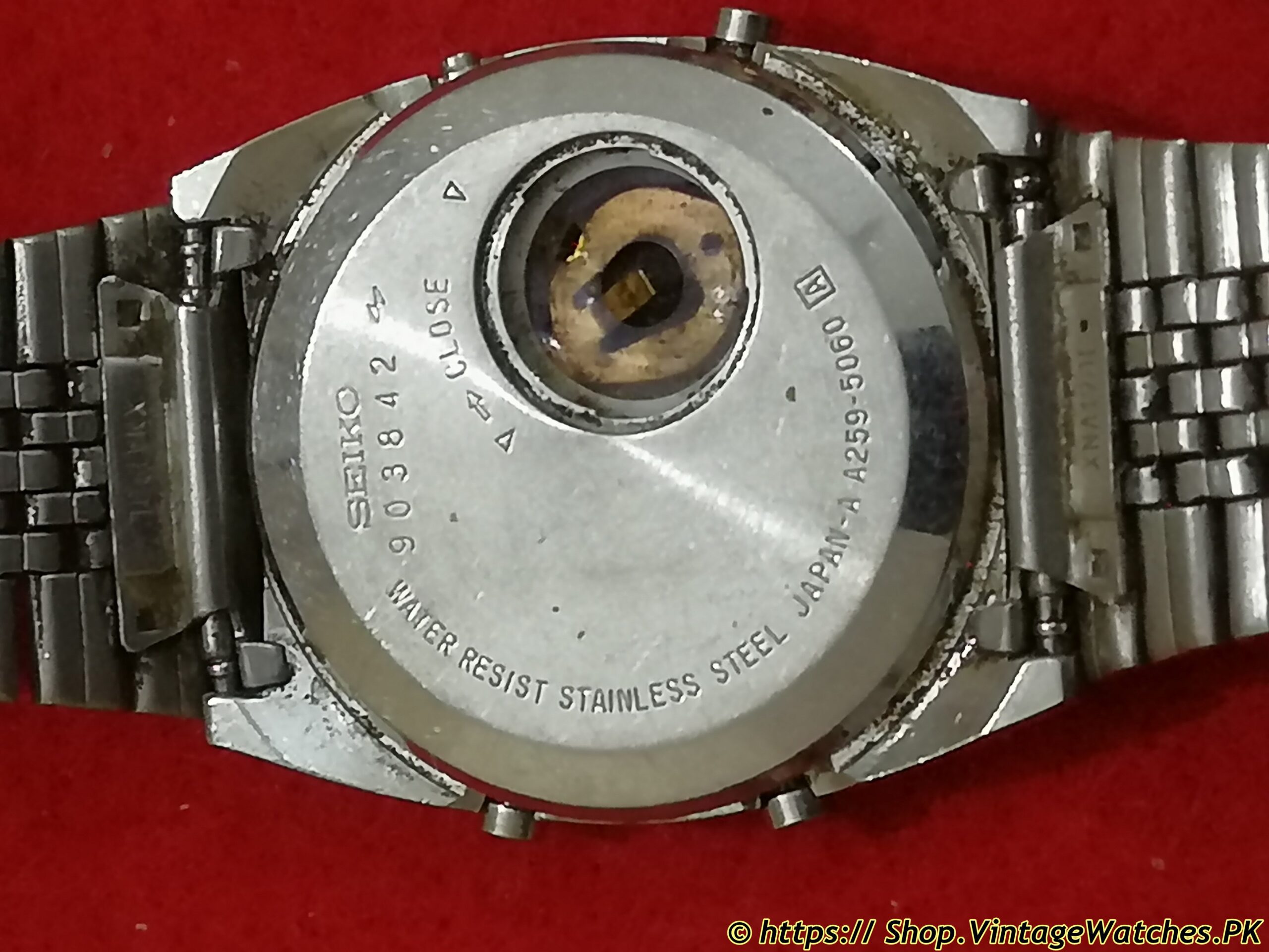 Seiko A259-5060 Alarm Chronograph