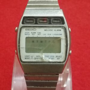 Seiko A169-5000 Melody Alarm Digital LCD Watch