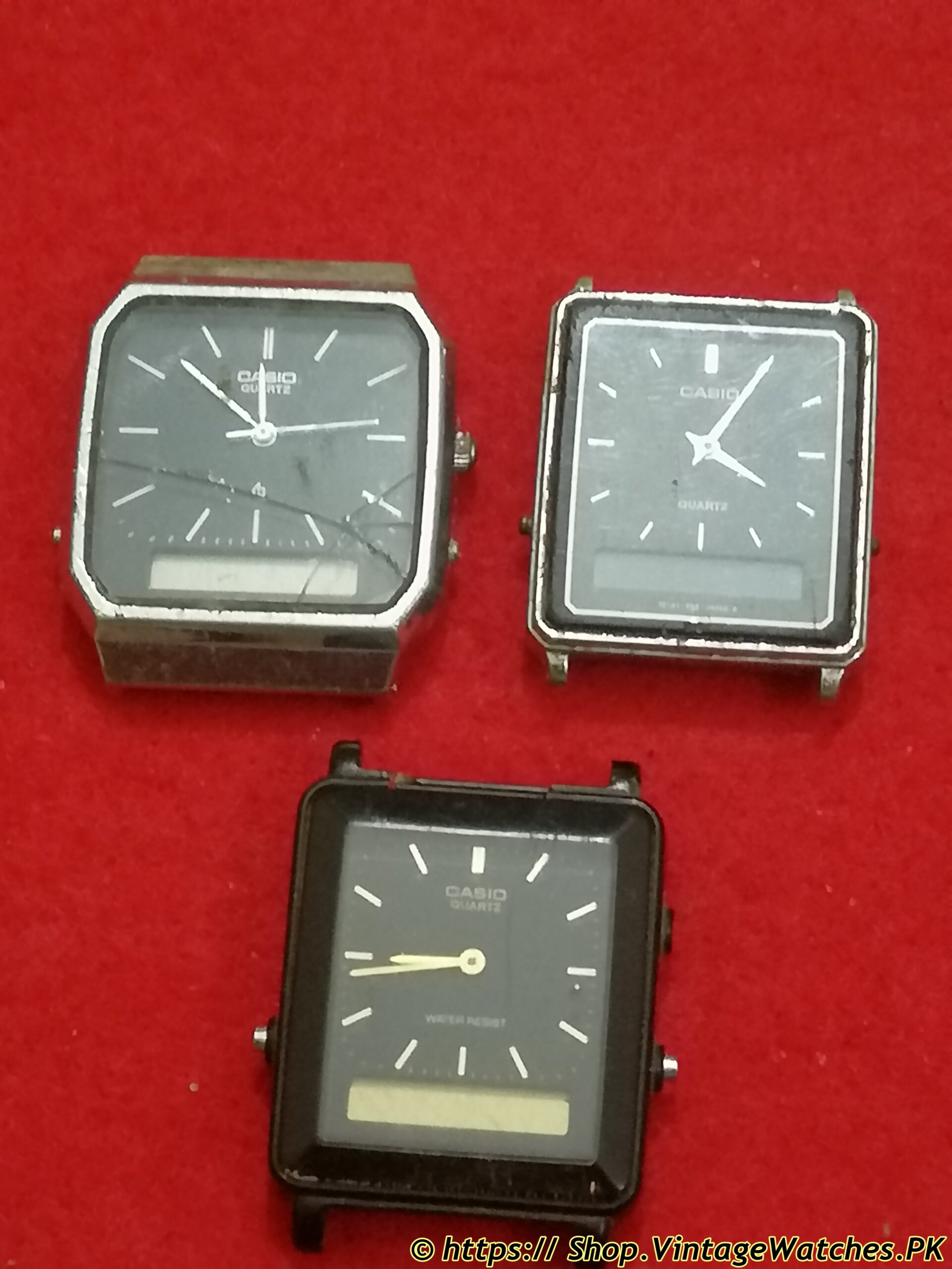 Casio AQ-30, AQ-413, AQ-709 Ana Digi Digital LCD Watches