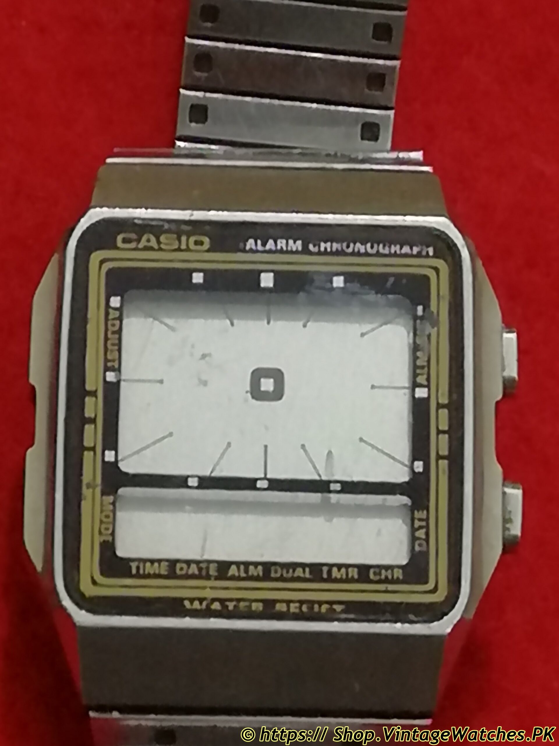 Vintage Rare Retro Casio AE-90W Ana-Digi Digital LCD Watch - Image 2