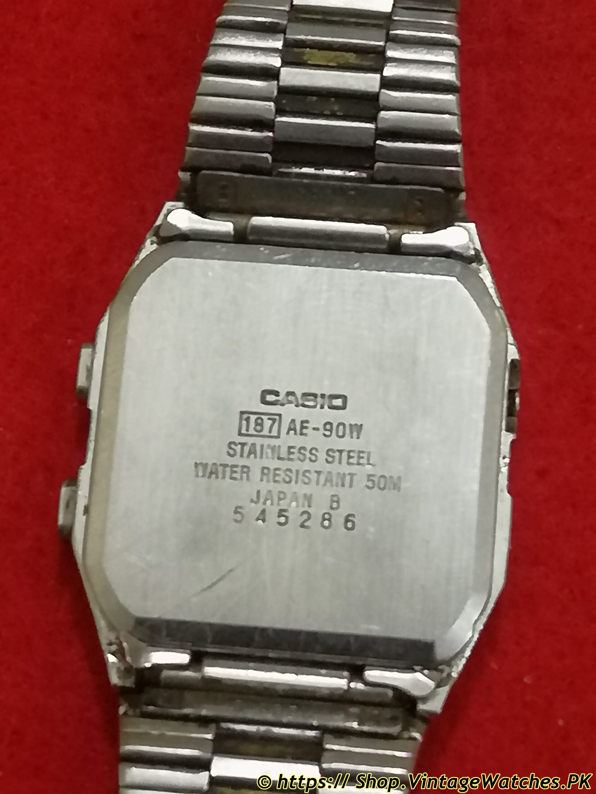 Vintage Rare Retro Casio AE-90W Ana-Digi Digital LCD Watch - Image 4