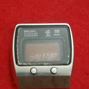 Seiko 0634-5019 Digital LCD Quartz Chronograph Watch