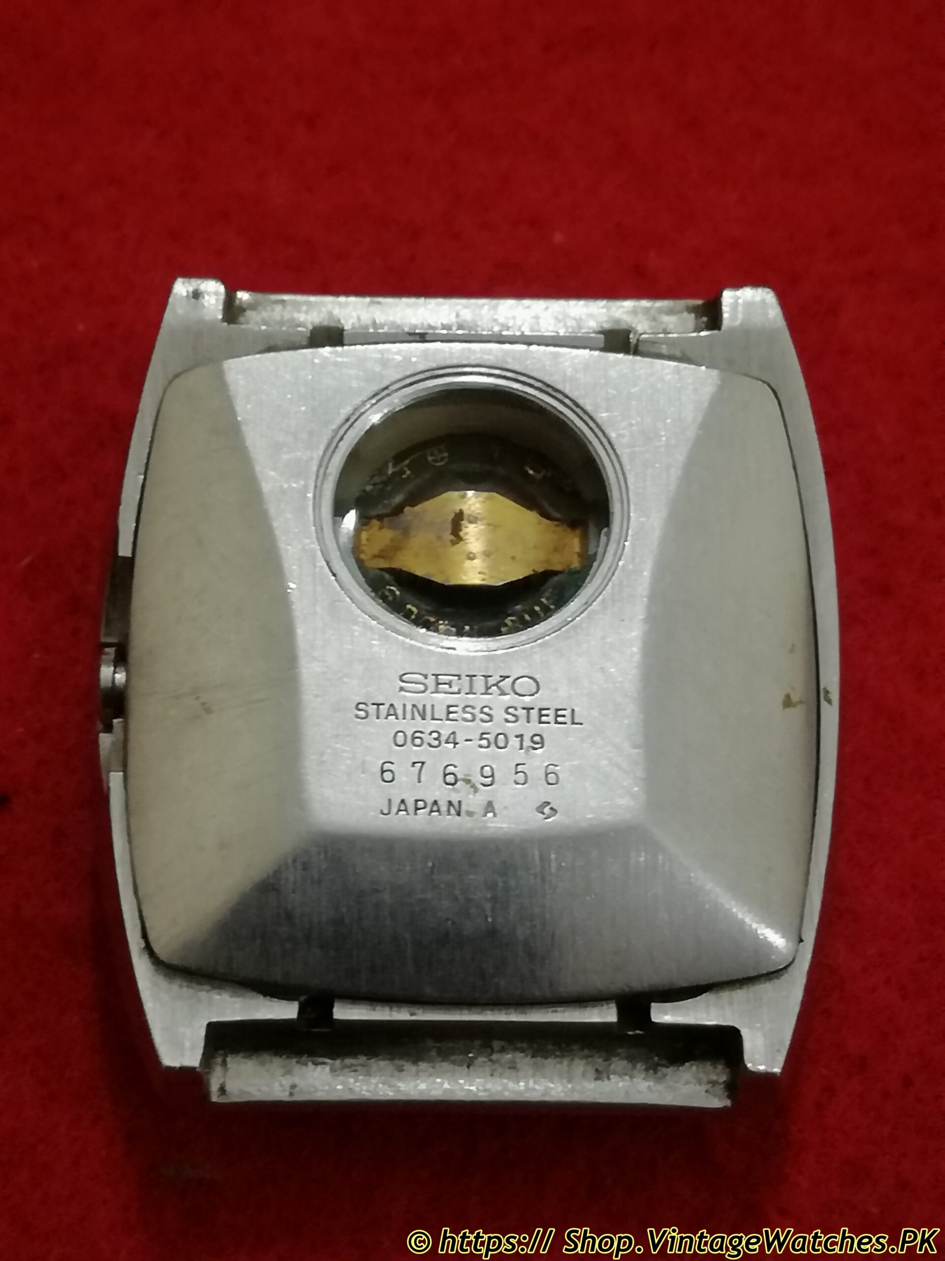Seiko 0634-5019 Digital LCD Quartz Chronograph Watch