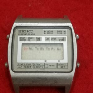 1970's Old School Antique Retro Seiko M929-4000 Digital LCD Watch