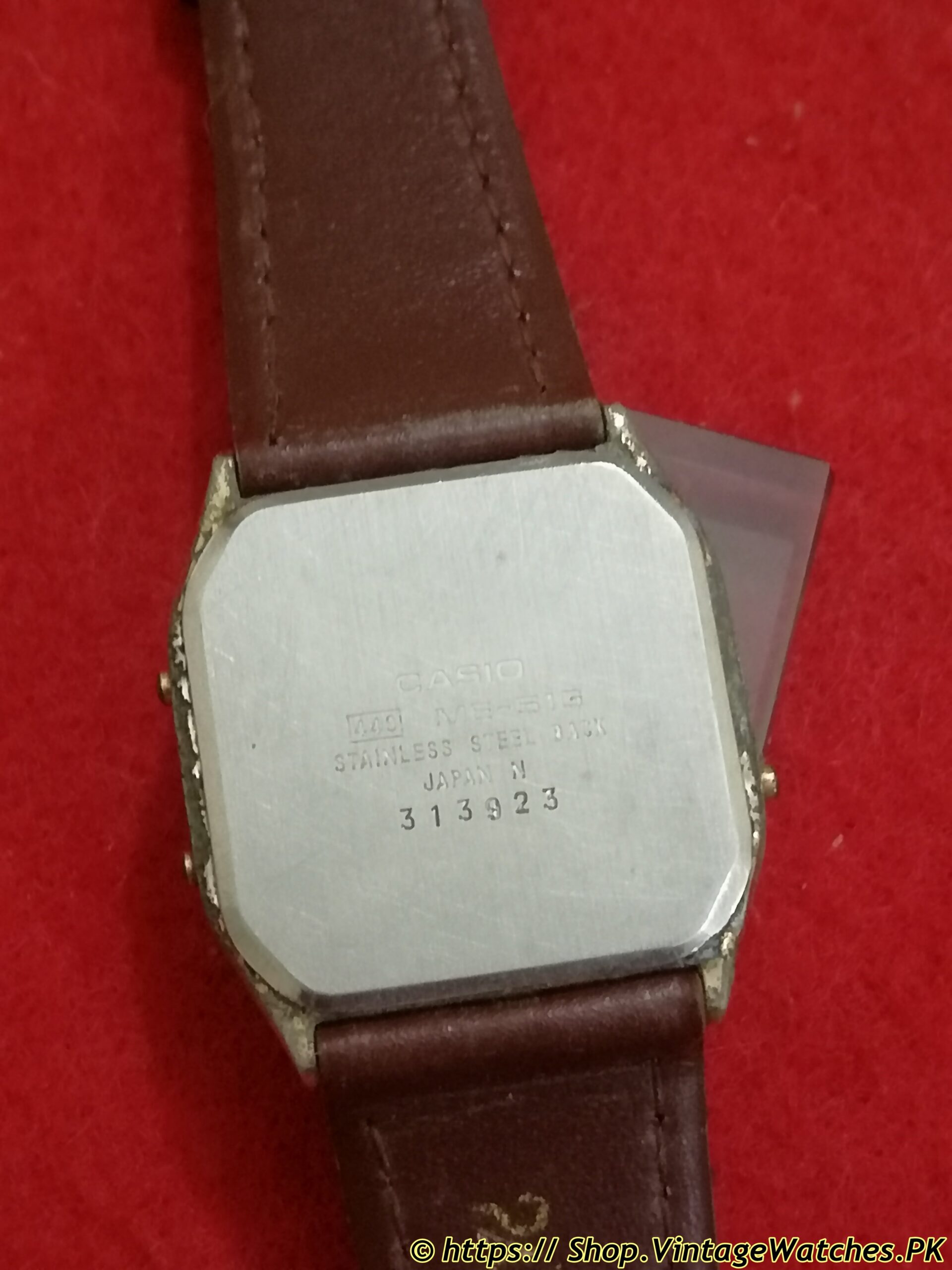 Ultra Rare Vintage Men's Casio ME-51G Message Alarm Chronograph Digital Sports Quartz Watch