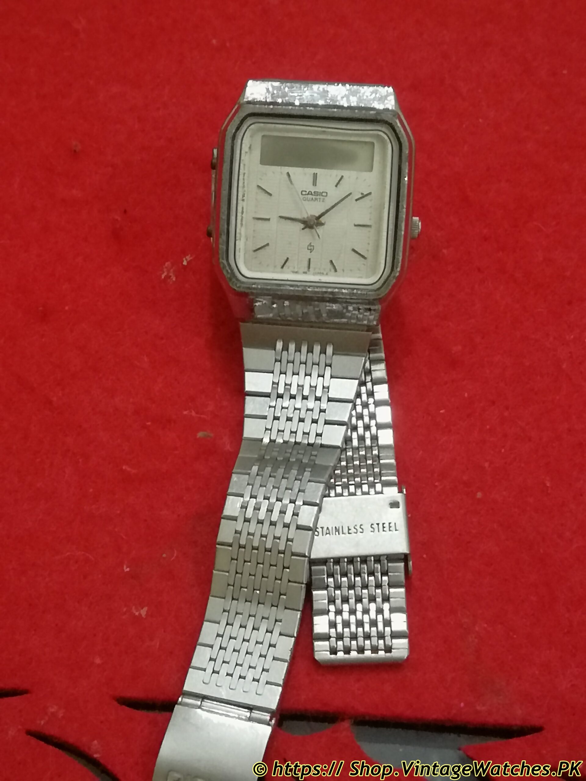 Casio AT-552 Janus Ana-Digi Smart Calculator Watch