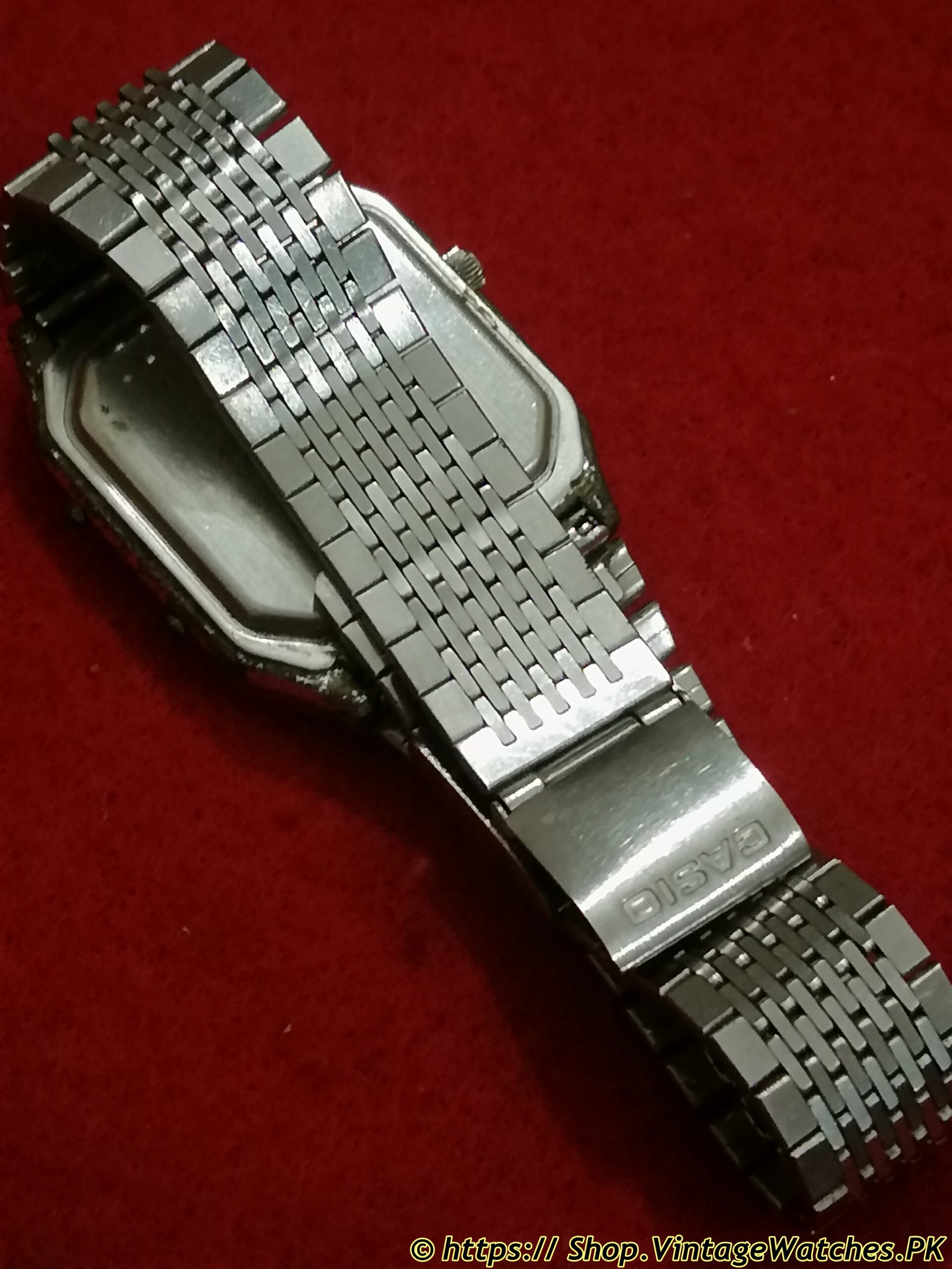 1980's Vintage Rare Classic Casio AT-552 Janus Ana-Digi Smart Calculator Watch - Image 6