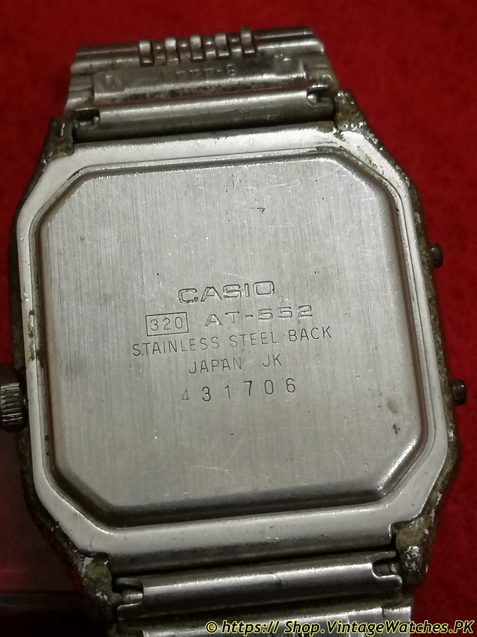 Casio AT-552 Janus Ana-Digi Smart Calculator Watch