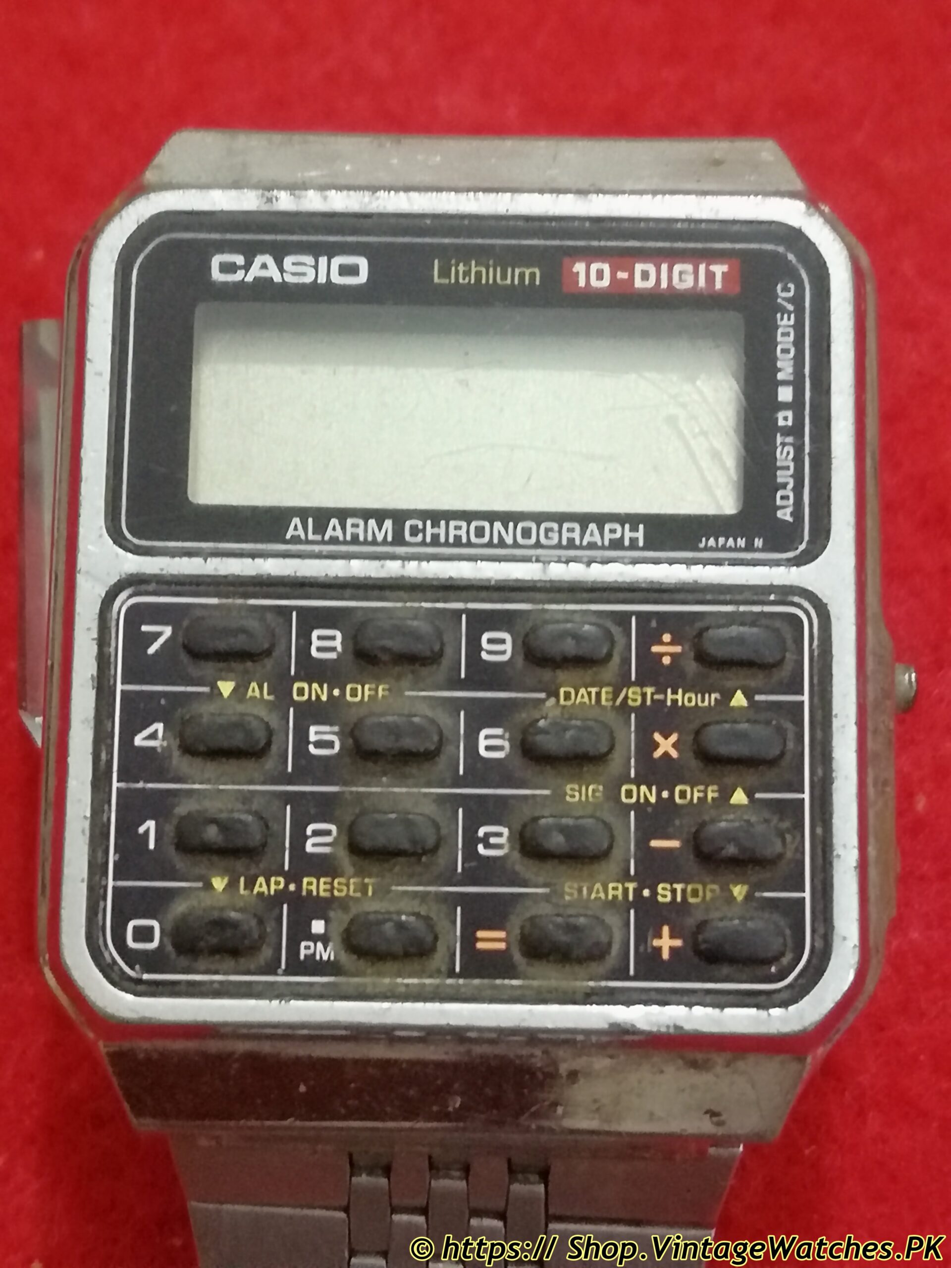 vintage CA-602 Calculator Watch