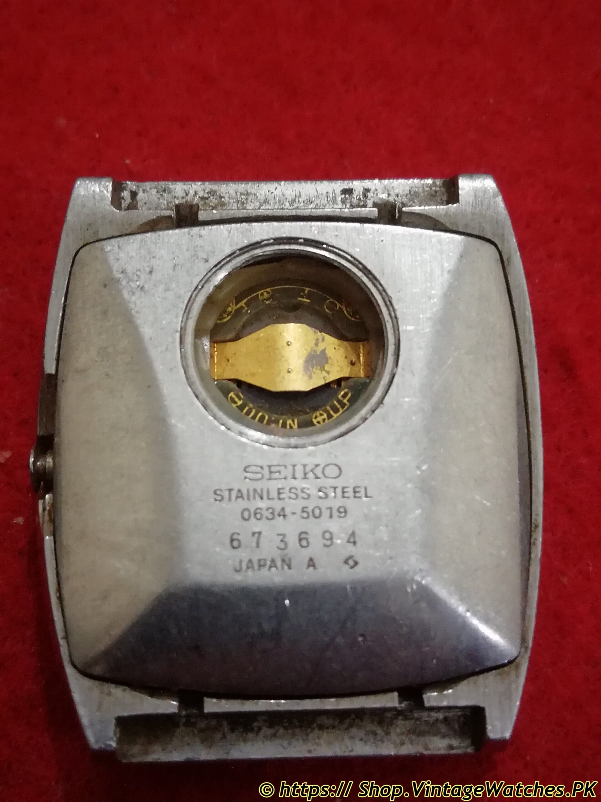 1970's Vintage Classic Chunky Seiko 0634-5019 Digital LCD Watch