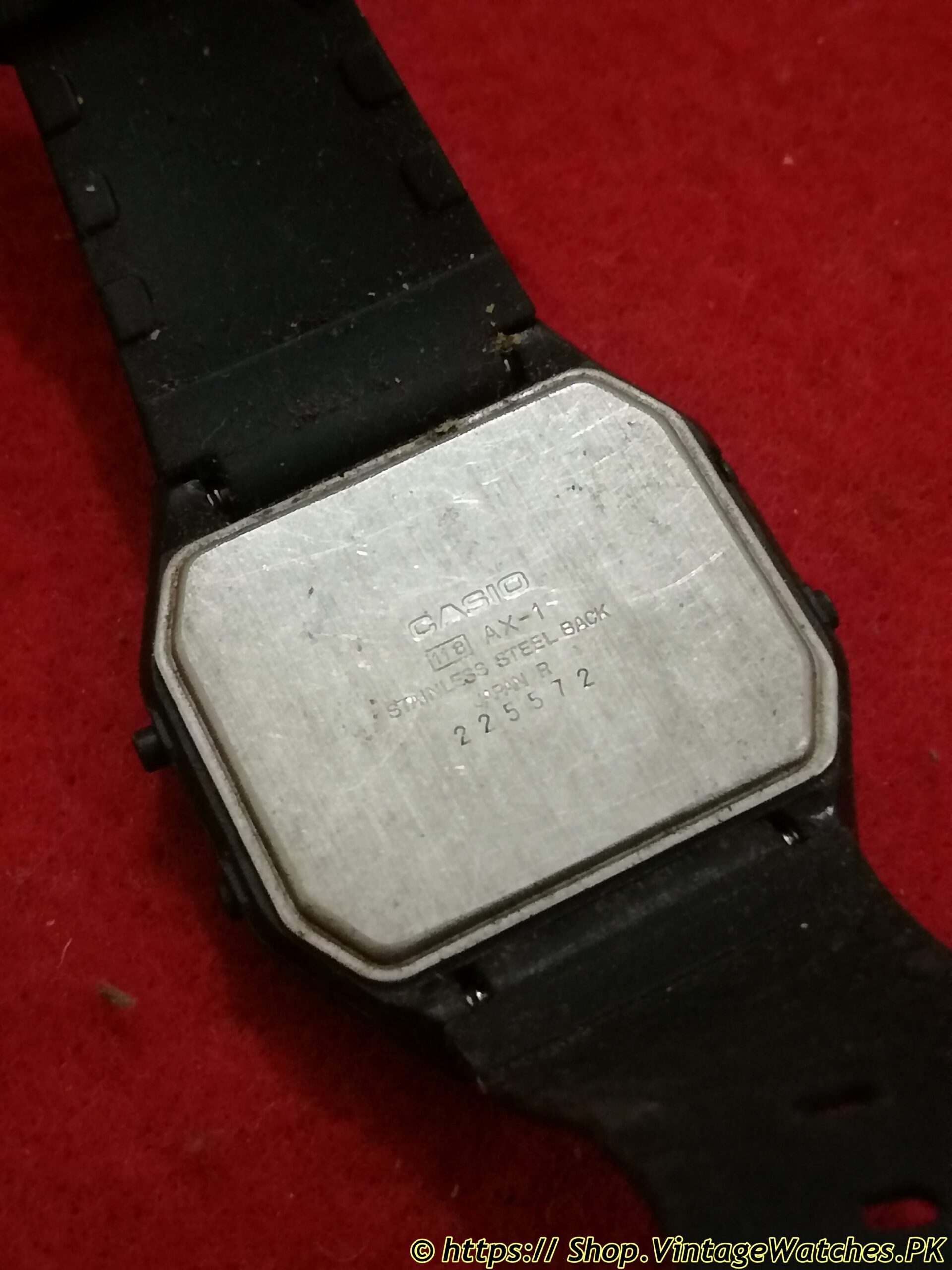 Vintage Retro Casio AX-1 Alarm Chronograph Ana-Digi Calendar Digital LCD Watch - Image 3