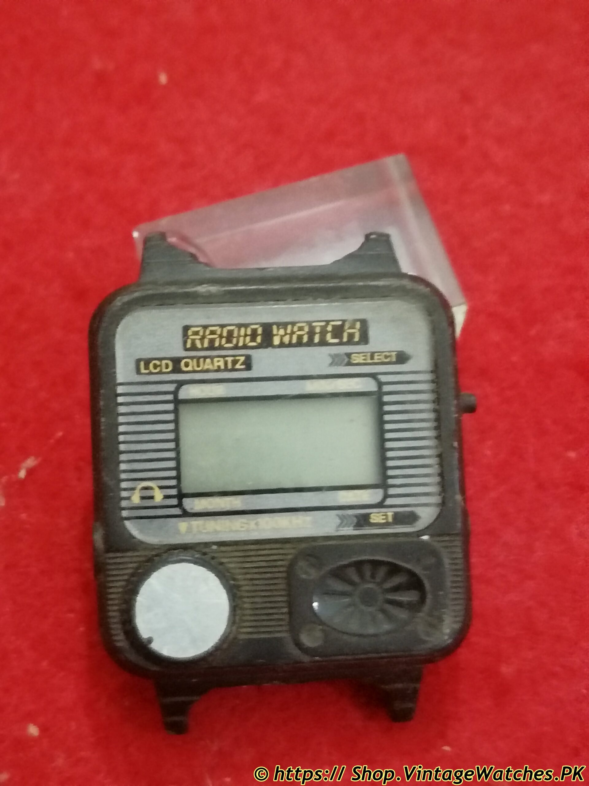 1980's Vintage Retro Classic Radio Digital LCD Watch