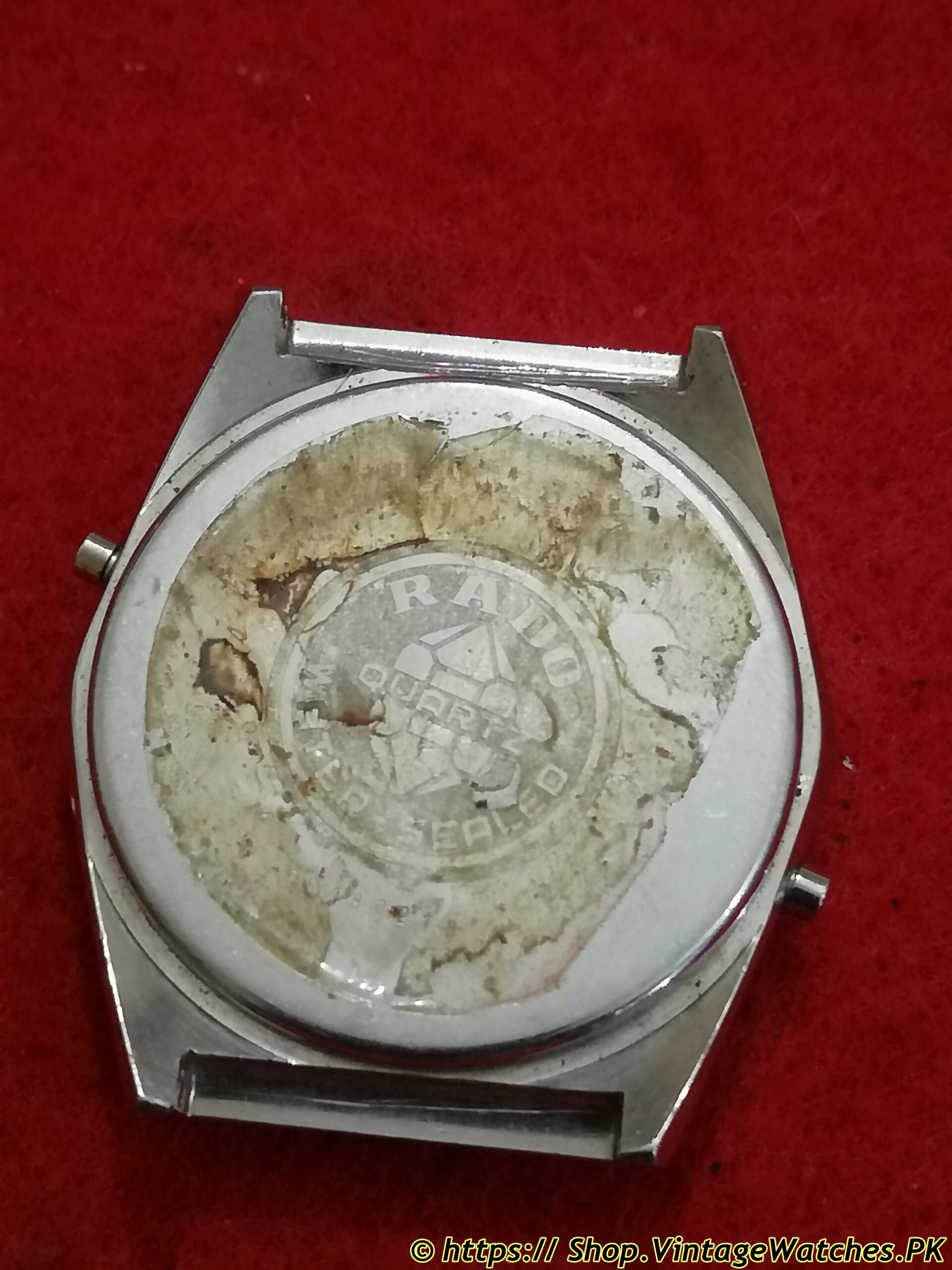 Vintage Retro Antique NOS Case of Original Swiss Made Rado Chronograph Quartz Digital LCD Watch - Image 3